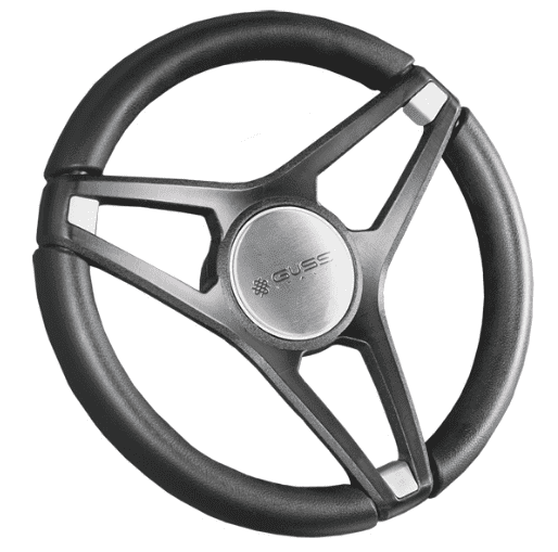 Picture of Gussi Molino® Black Steering Wheel (Club Car)