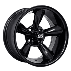 Picture of GTW® Godfather 12x7 Black Wheel (3:4 Offset)