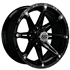 Picture of GTW® Element 14x7 Black Wheel (3:4 Offset), Picture 1