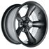 Picture of GTW® Godfather 12x7 Matte Gray Wheel (3:4 Offset), Picture 1