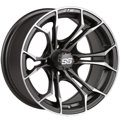 Picture of GTW® Spyder 12x7 Matte Gray Wheel (3:4 Offset)