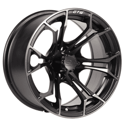 Picture of GTW® Spyder 12x7 Matte Black with Bronze Wheel (3:4 Offset)