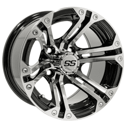 Picture of GTW® Specter 12x7 Machined/Black Wheel (3:4 Offset)