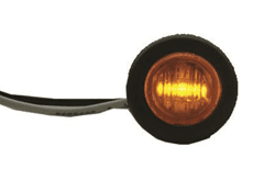 Picture of "Amber 3/4"" LED Round Light