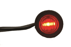 Picture of "Red 3/4"" LED Round Light