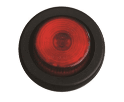 Picture of 2″ Round Red LED Marker And Clearance Light. 9 LEDs