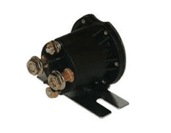 Picture of 12-Volt, 4 Terminal Solenoid With Copper Contacts