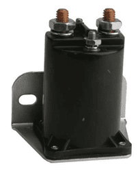 Picture of Solenoid, 24-volt, 4 terminal #586 series with silver contacts