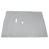 Picture of Faux diamond plate floor mat, gray, Picture 1
