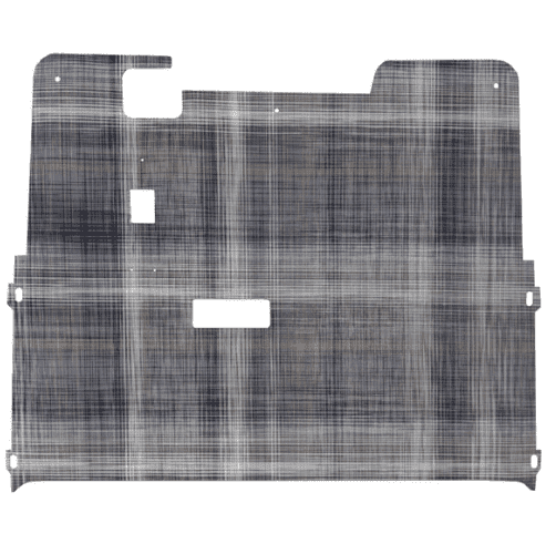 Picture of Gray Plaid Floor Mat