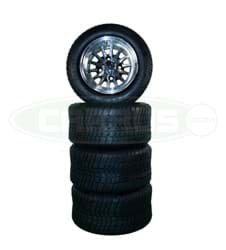 Picture of GTW® Medusa 10x7 Machined & Black Wheel/205/50-10 GTW® Mamba Street Tire (No Lift Required)