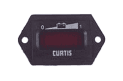 Picture of 24-Volt Curtis horizontal state of charge meter with LED gauge