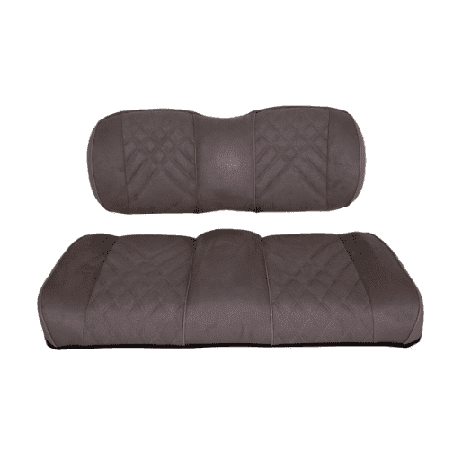 Picture of Premium RedDot® Pewter Suede Front Seat Assemblies for EZGO TXT
