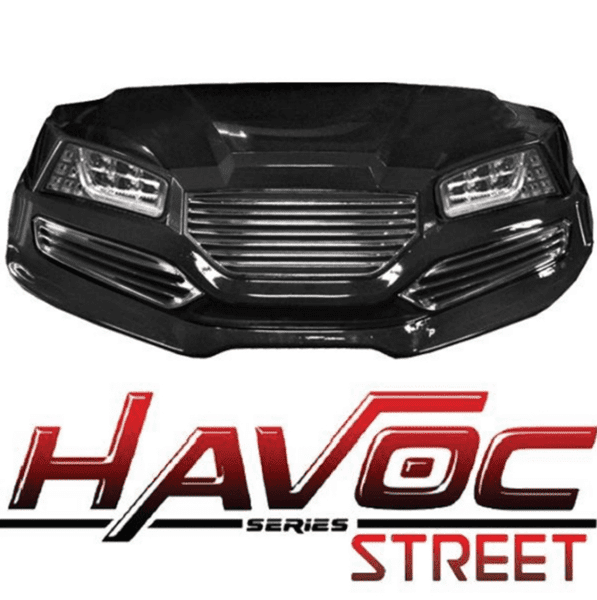 Picture of HAVOC Street Style Front Cowl Kit - Black