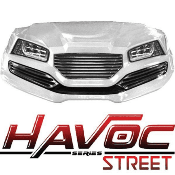 Picture of HAVOC Street Style Front Cowl Kit - White
