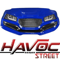 Picture of HAVOC Street Style Front Cowl Kit - Blue