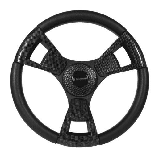 Picture of Gussi Italia® Model 13 Carbon Fiber Steering Wheel For E-Z-GO