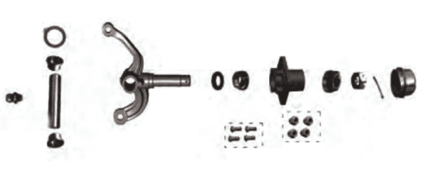 Picture of X2 spindle assembly (right)