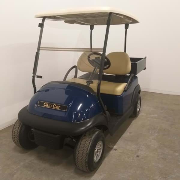 Picture of Refurbished - 2016 - Electric - Club Car Precedent with open cargo box - Blue