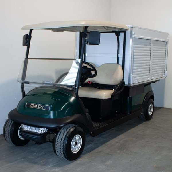 Picture of Refurbished - Electric - Club Car Precedent with XXL closed cargo box - Green