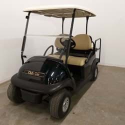 Picture of Refurbished - 2016 - Electric - Club Car Precedent with fold down seat kit - Black